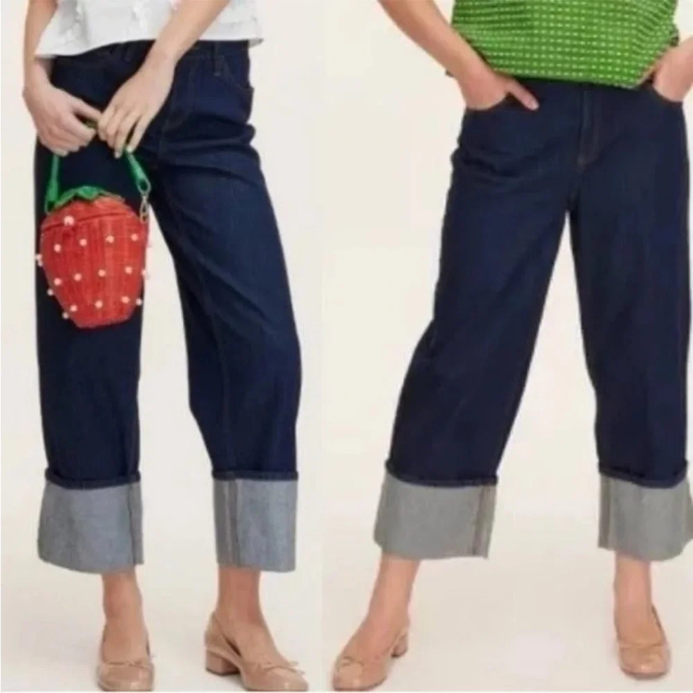 NWT Kate Spade x Target Wide Leg Crop Jeans
